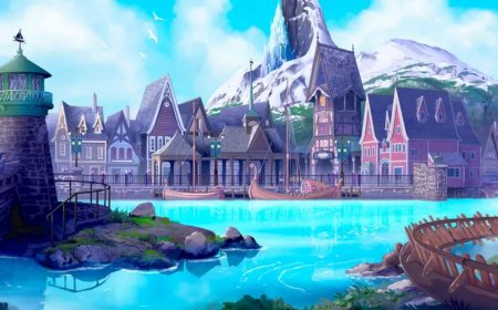 Disney Shares New Concept Art for First World of Frozen Themed Land