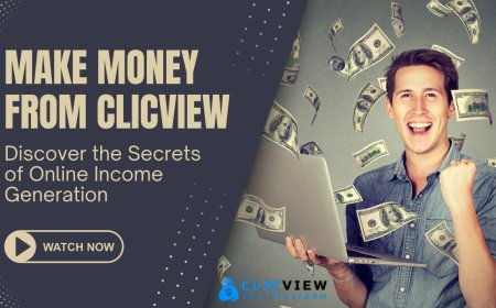 Discover the best online earning opportunities: Along with clicview